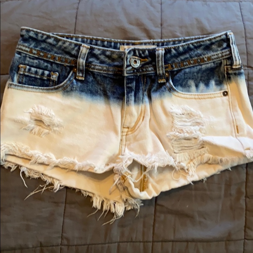 Denim shorts